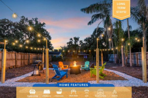 Fire Pit + Grill + 2MI to DT Orlando